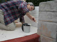 Dave applying primer coat (4064796 bytes)